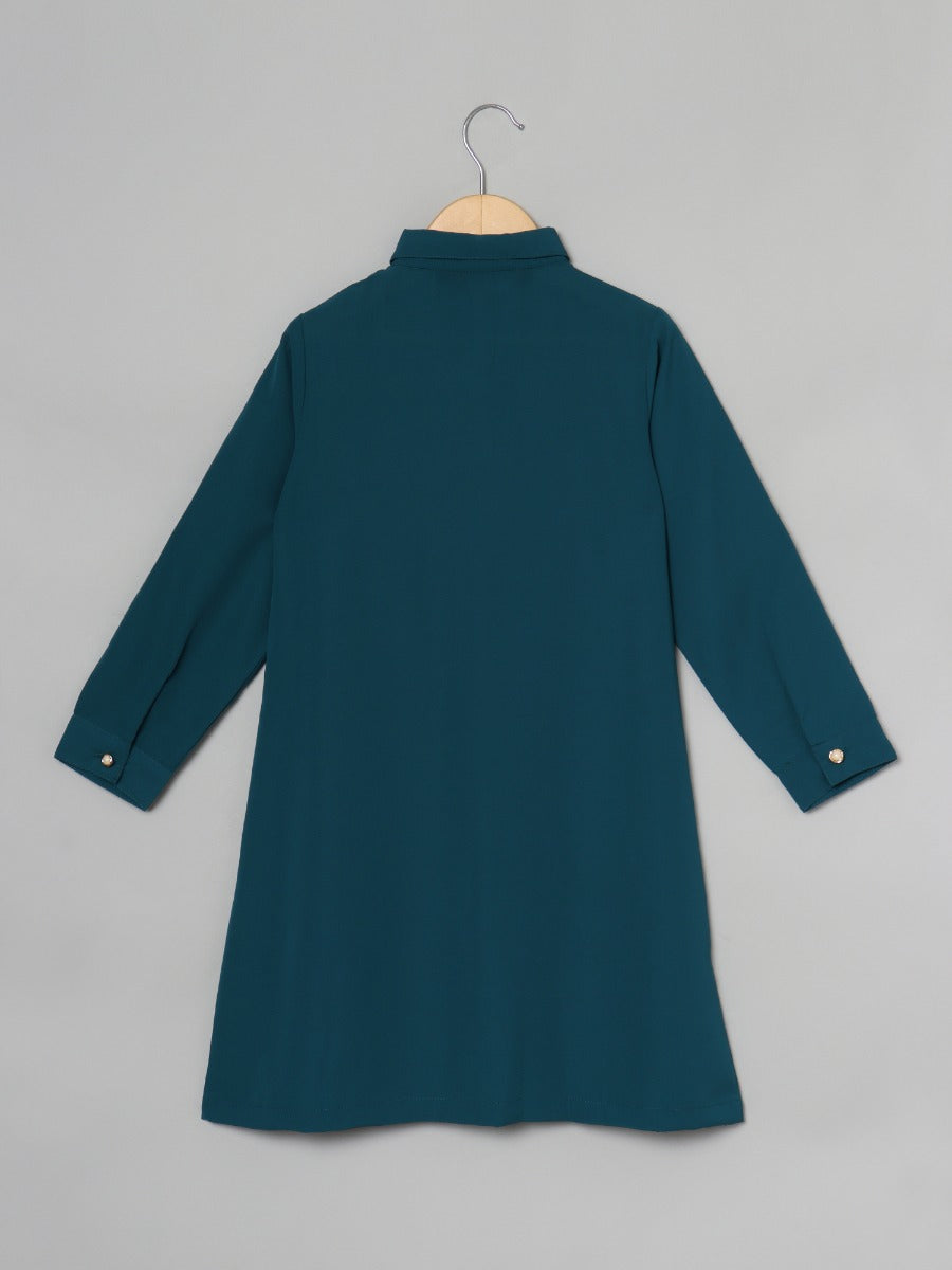 Long Tunic For Girl's In Kashibo Fabric