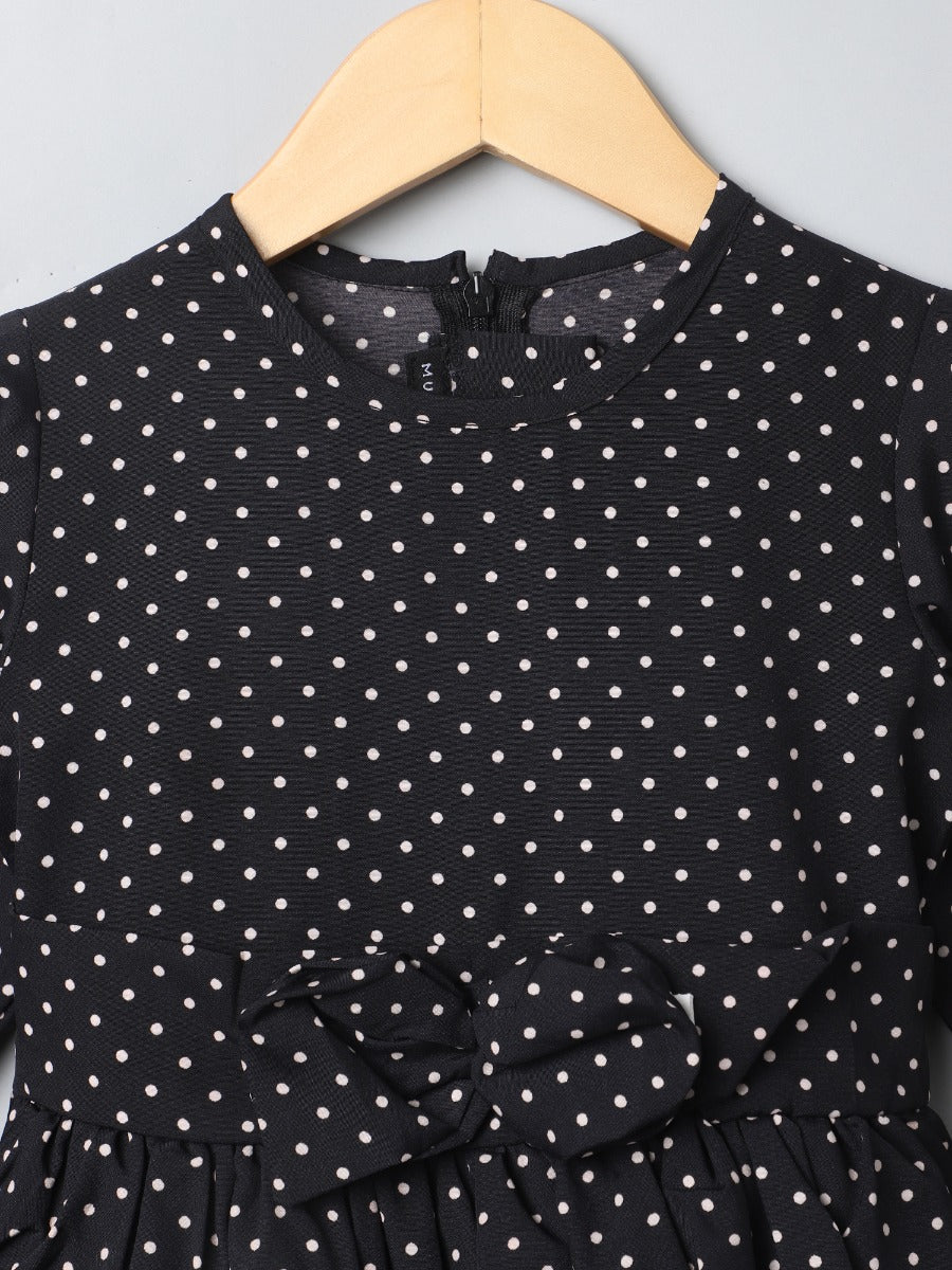 Designer Frock For Girl's In Crepe Fabric