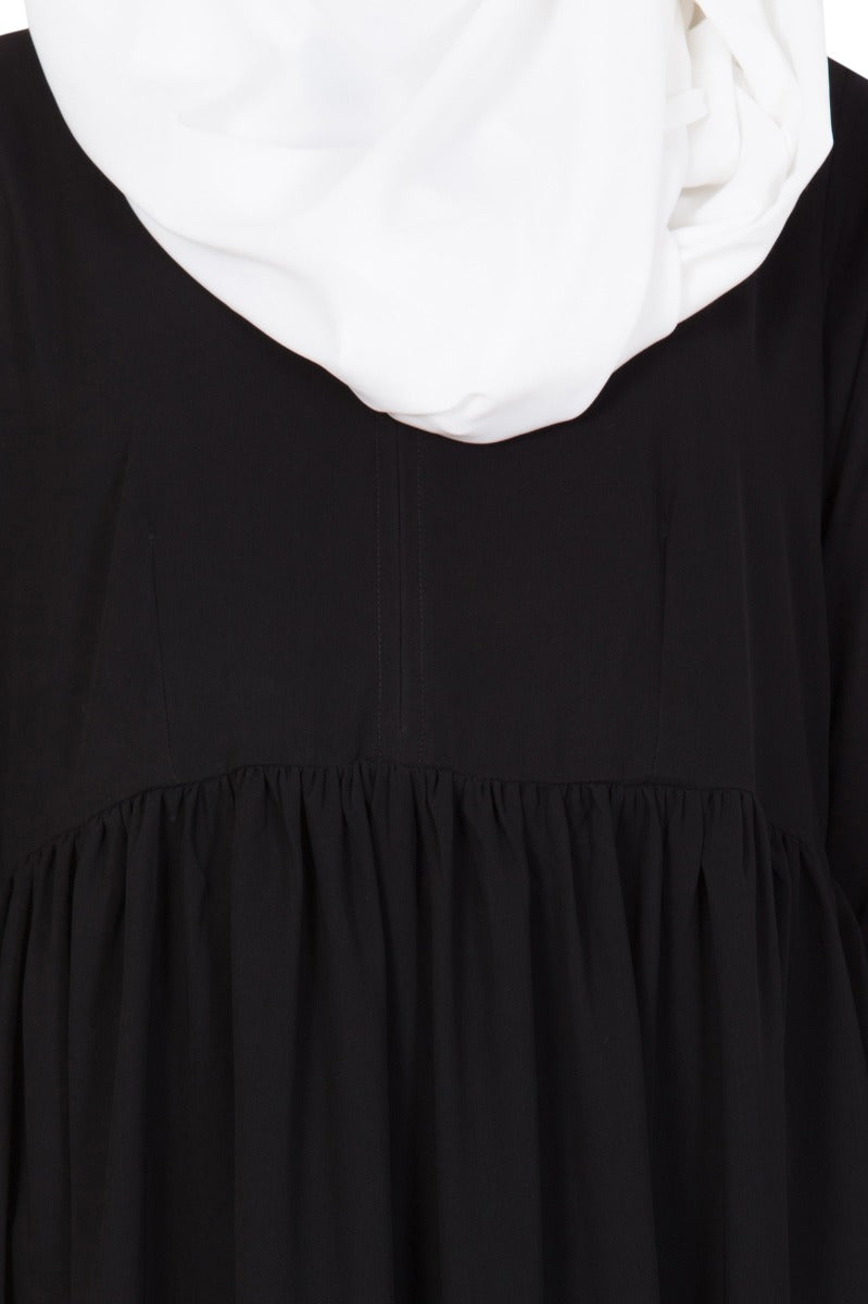 Black-Abaya Dress In Kashiboo Fabric