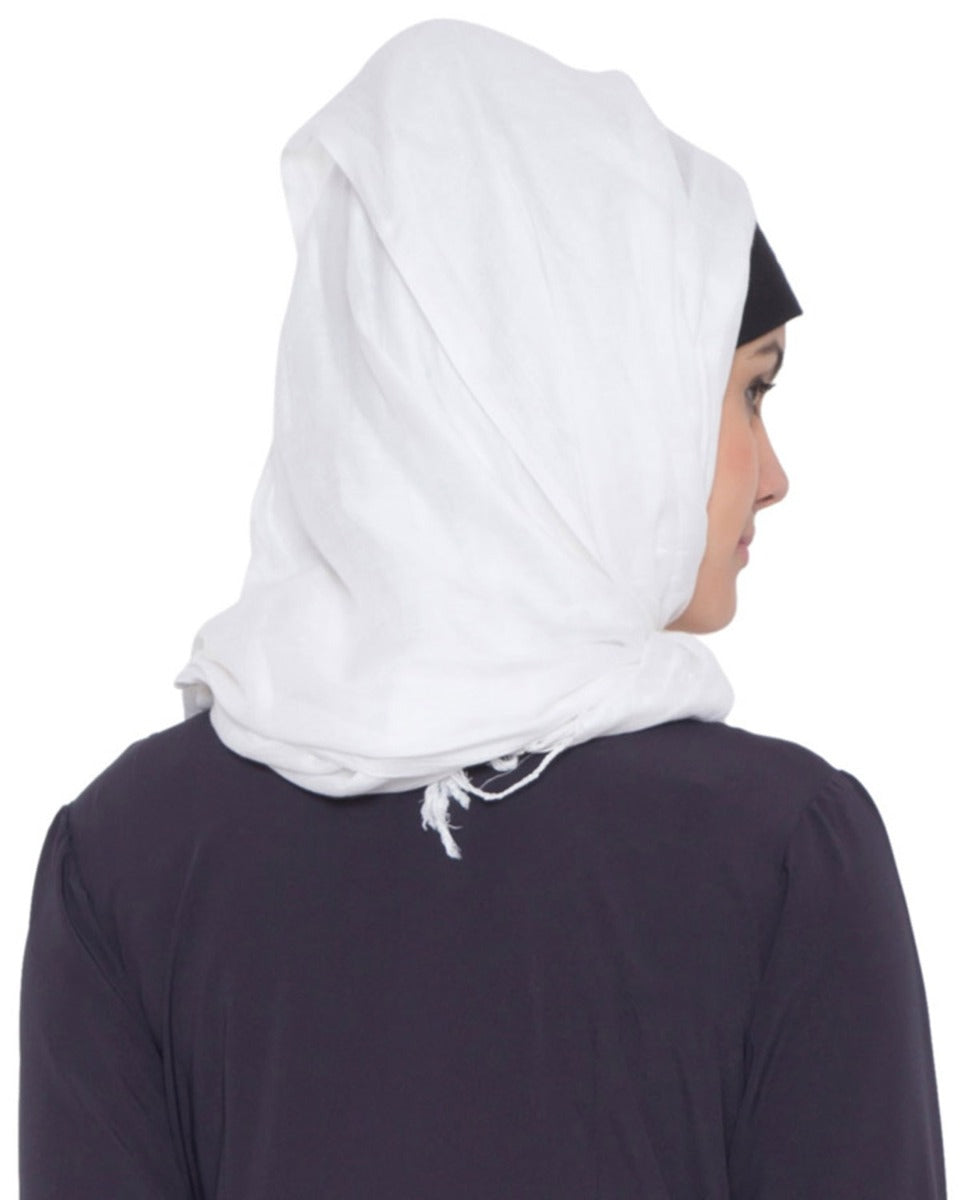 Hijab-Viscose-White