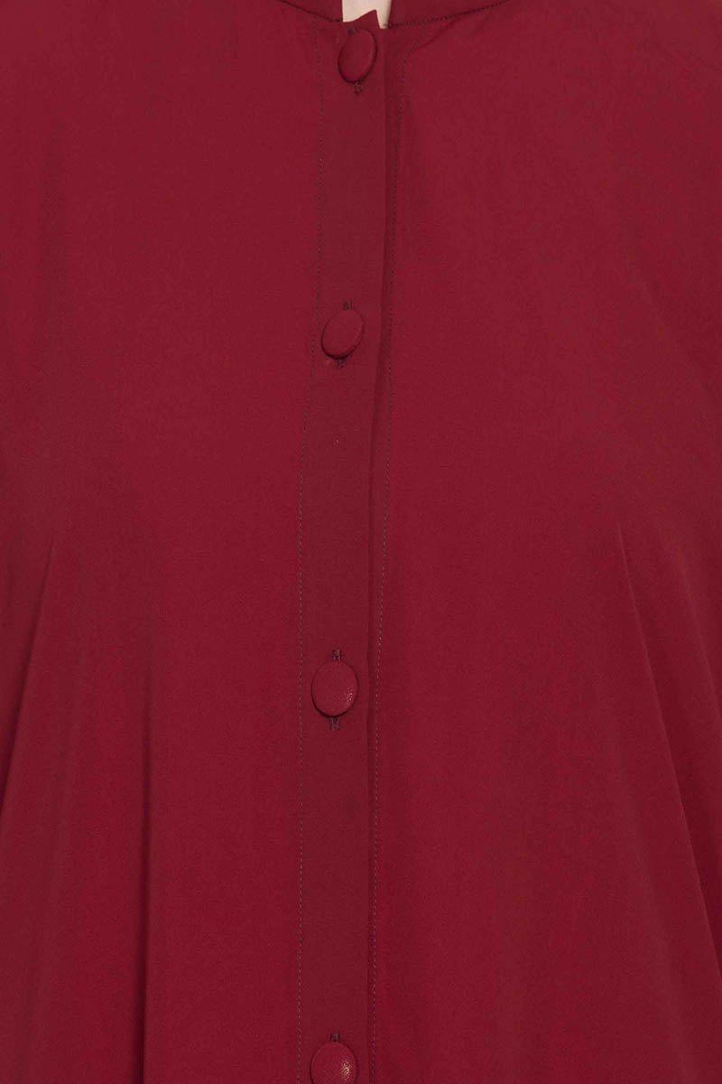 Casual Long Dress And A Long Cape Combo- Not An Abaya