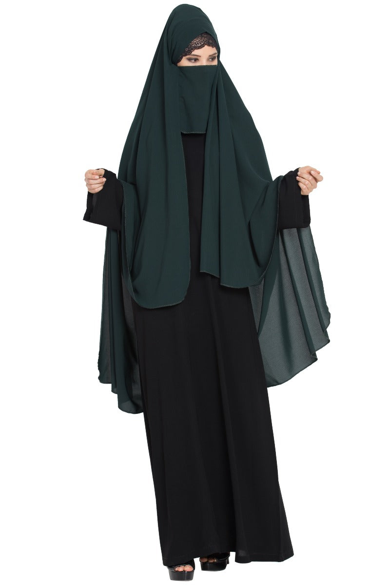 Irani Chadar With Detatchable Niqab