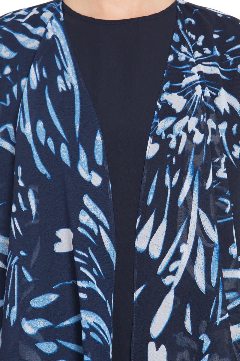 Two Piece Set of Inner Abaya and a Shrug