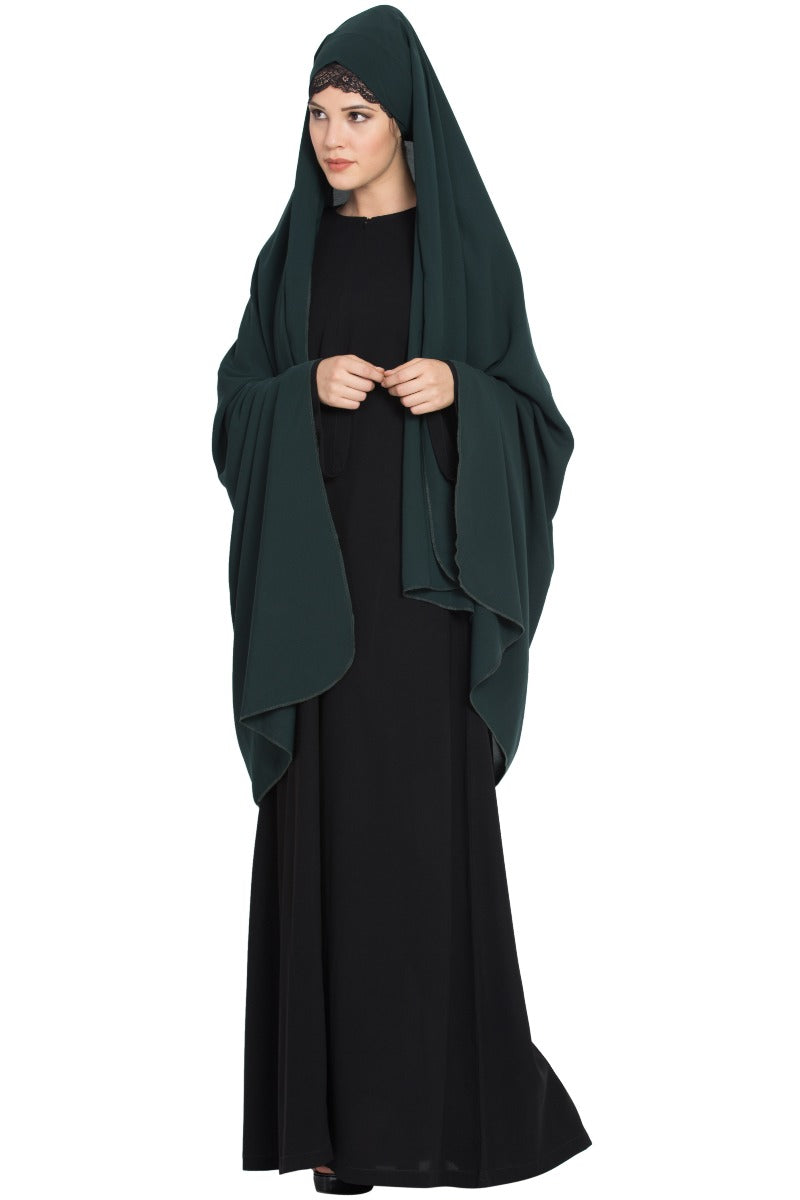 Irani Chadar With Detatchable Niqab