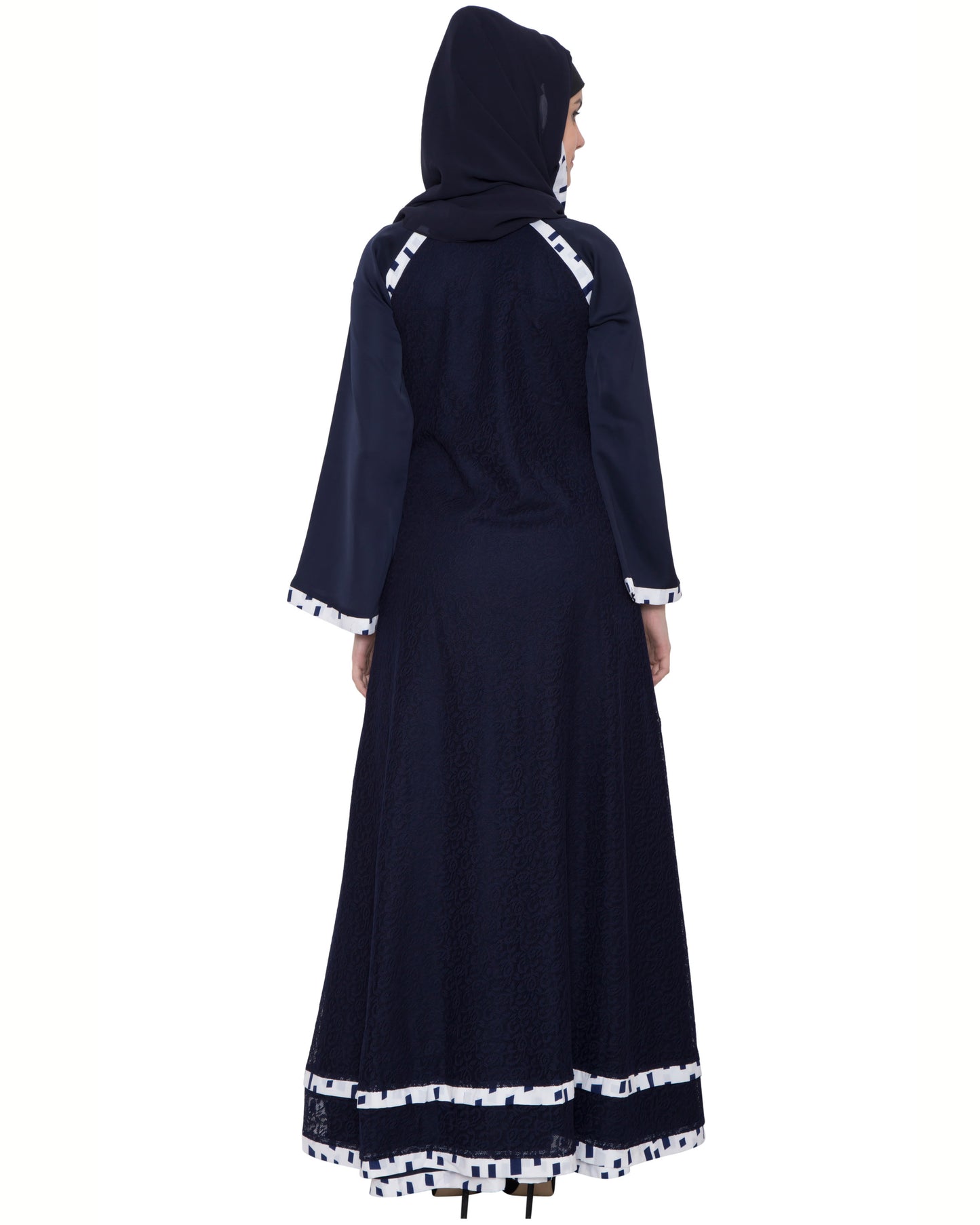 Multi Layered Designer Maxi Dress-Not An Abaya