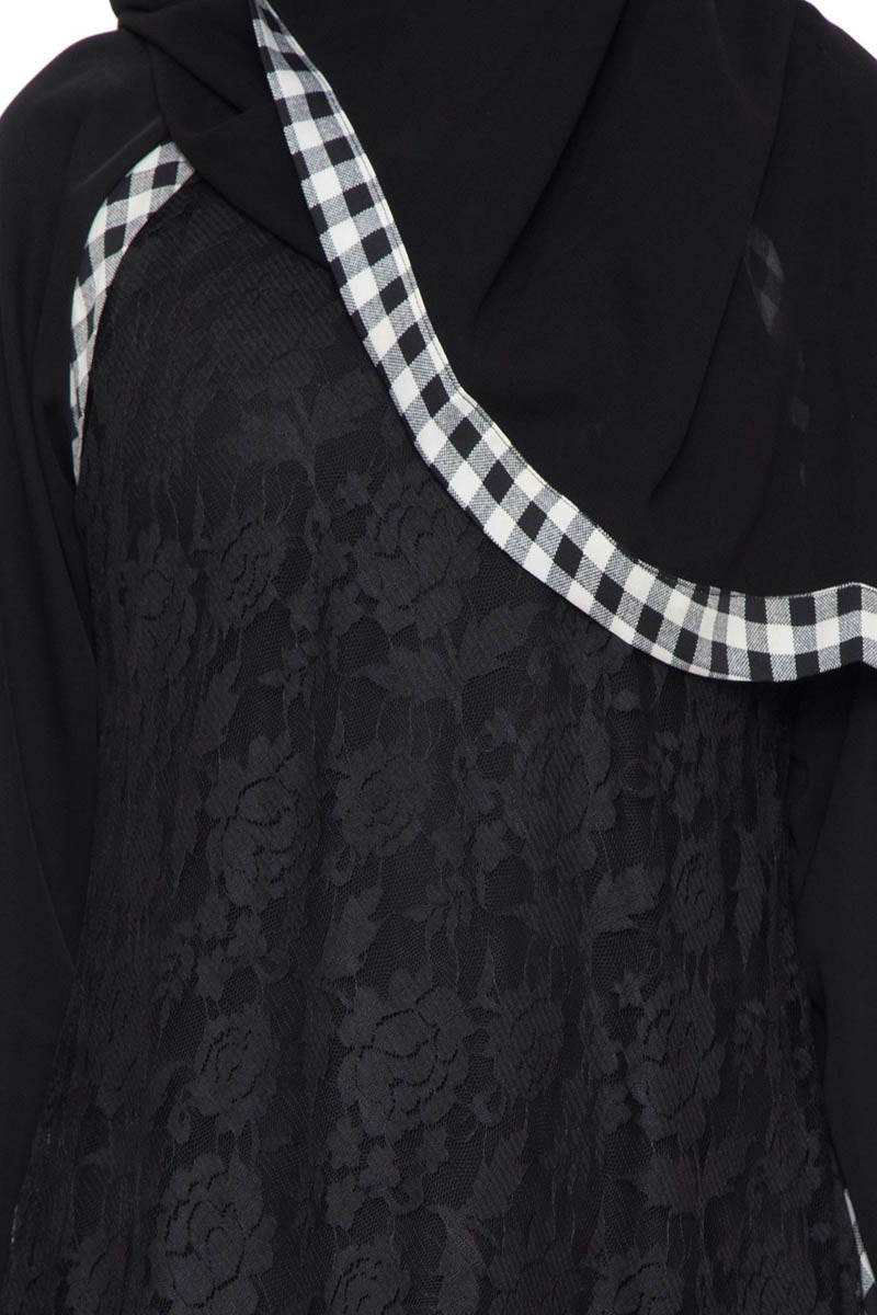 Multi Layered Designer Maxi Dress-Not An Abaya
