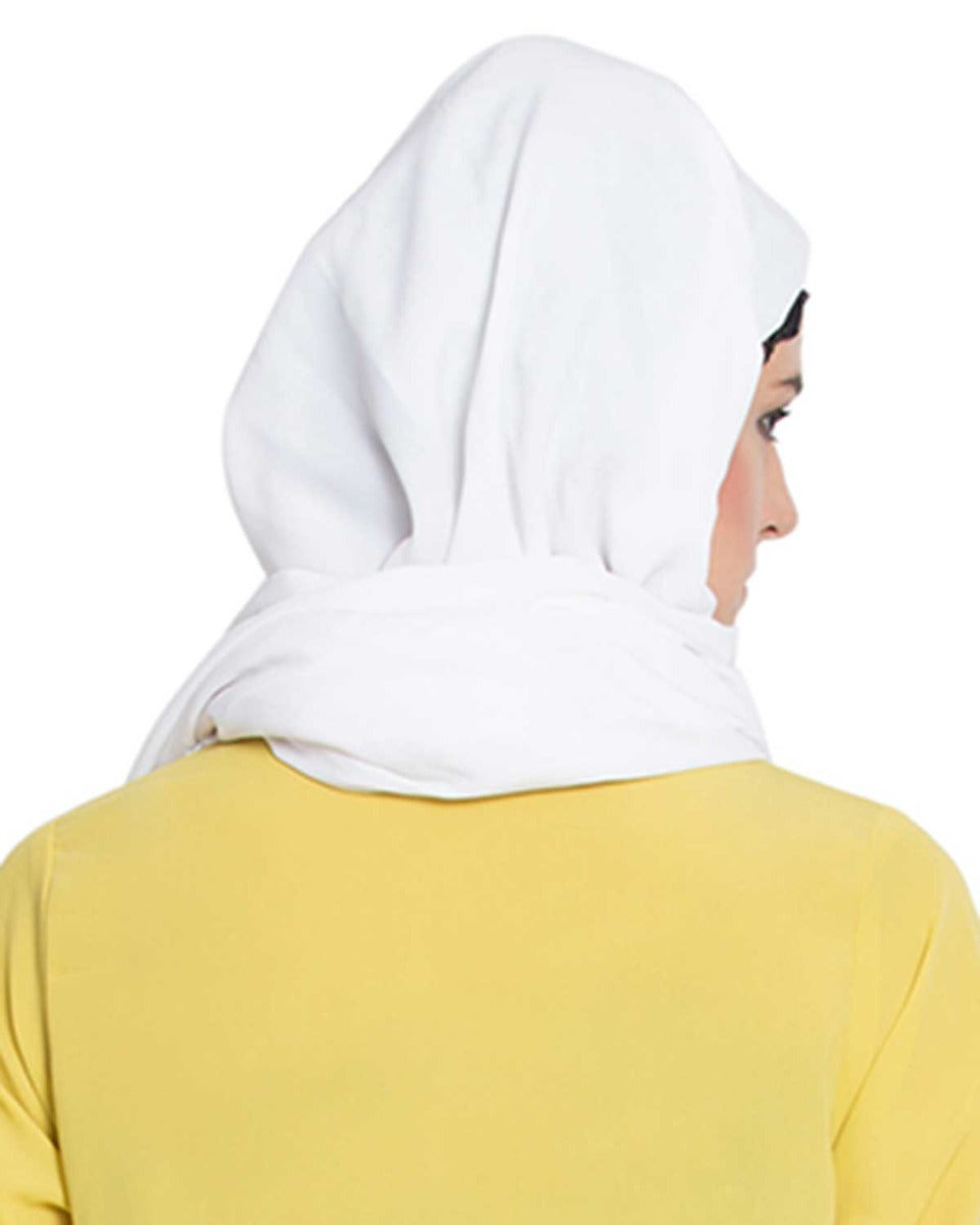 Hijab-Nida Matt-Off White