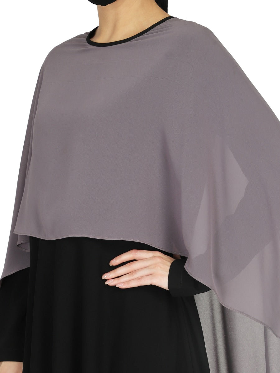 Princes Abaya Dress In Dual Layer
