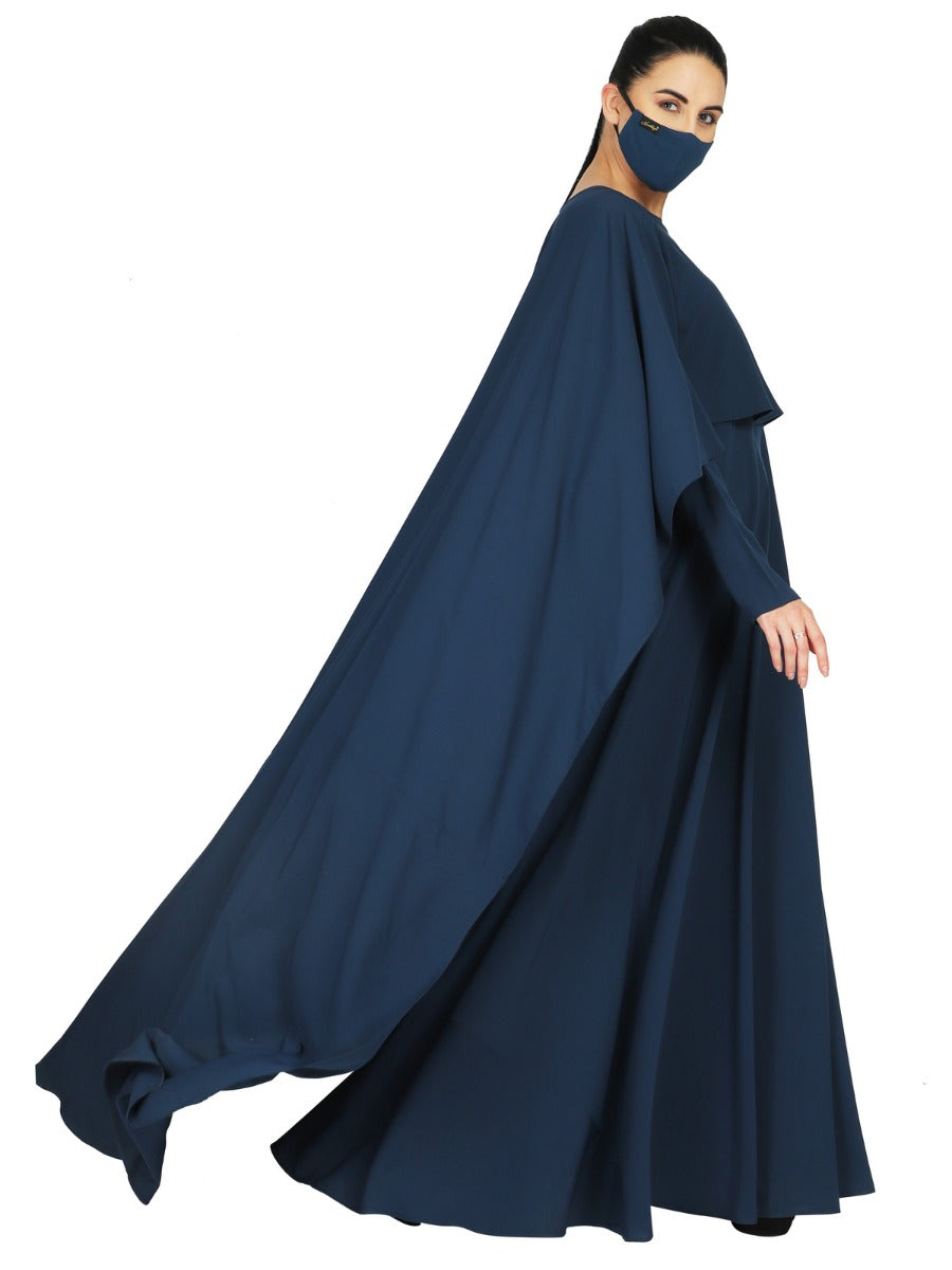 Princes Abaya Dress In Dual Layer.
