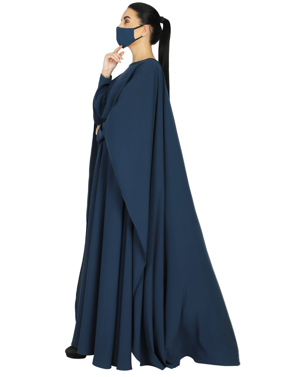Princes Abaya Dress In Dual Layer.
