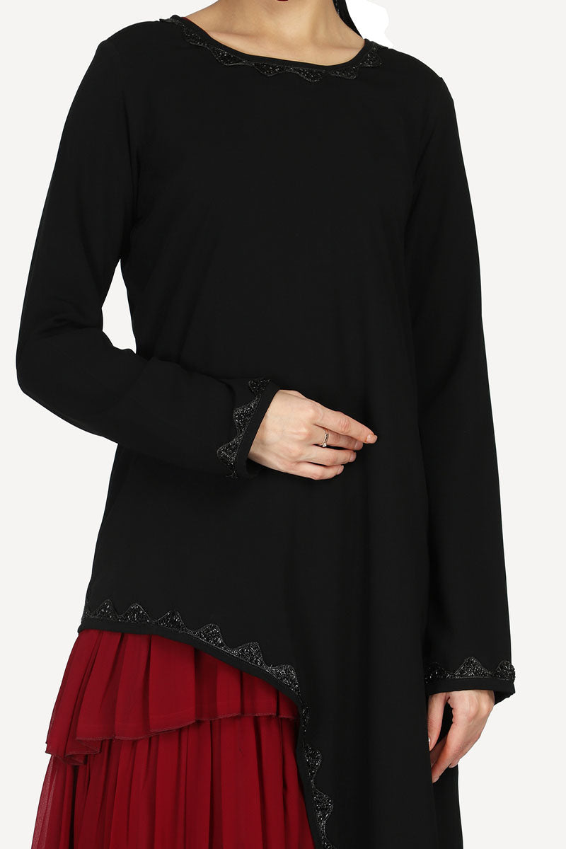 Dual Color Designer dress