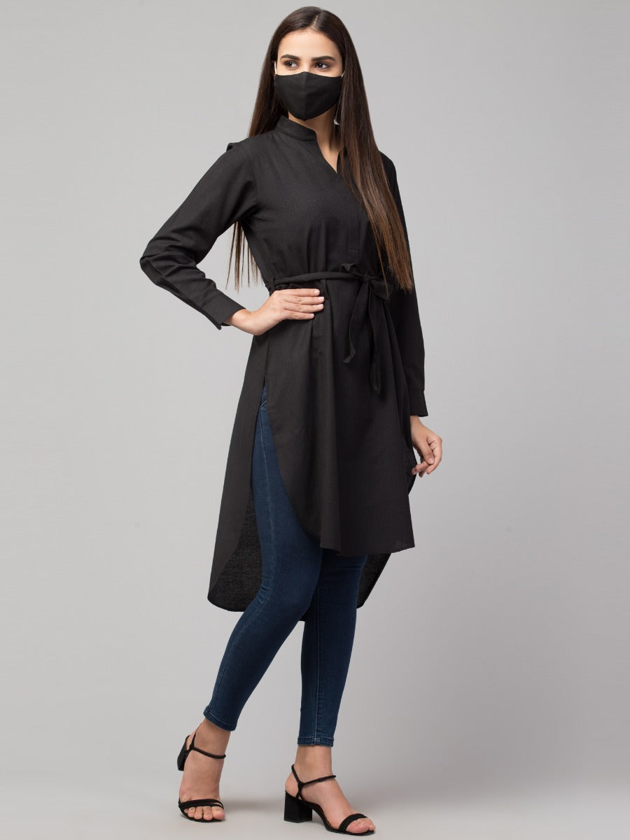 Designer Tunic With Matching Belt.