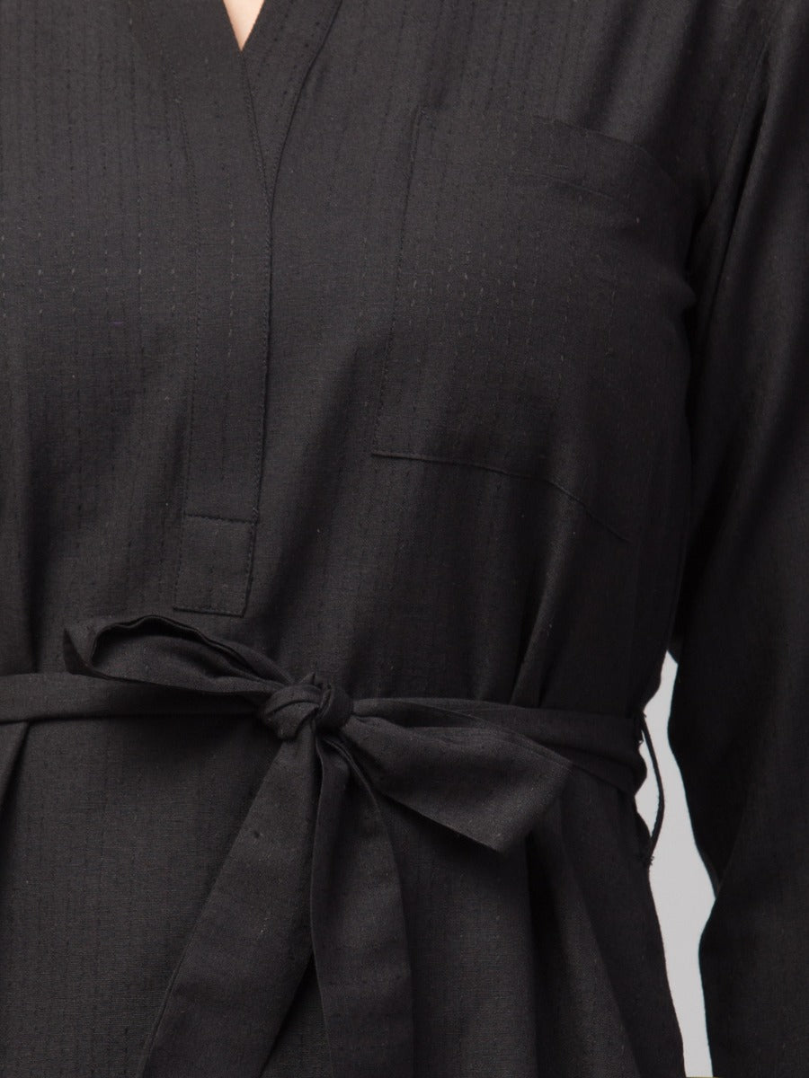 Designer Tunic With Matching Belt.