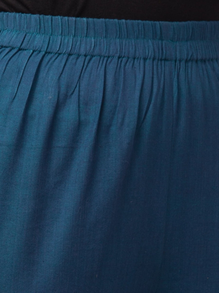 High Rise Trouser In Cotton