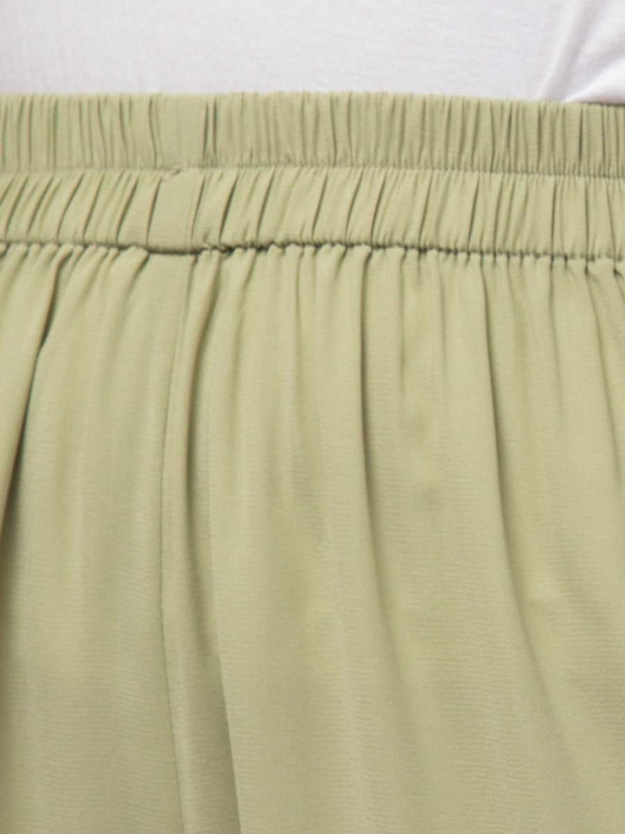 High Rise Trouser In Nida Matte