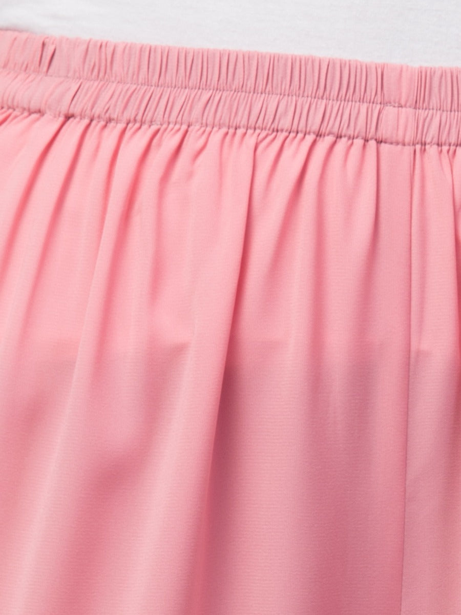 High Rise Trouser In Nida Matte