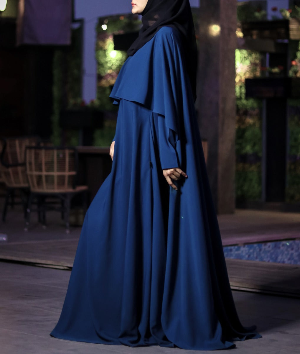 Princes Abaya Dress In Dual Layer.