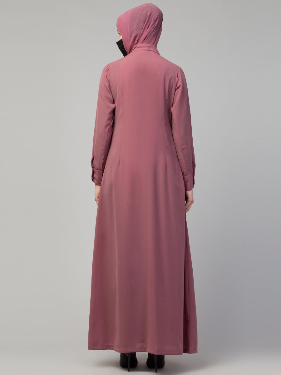 Side Opening Abaya In Premium Kashibo Fabric