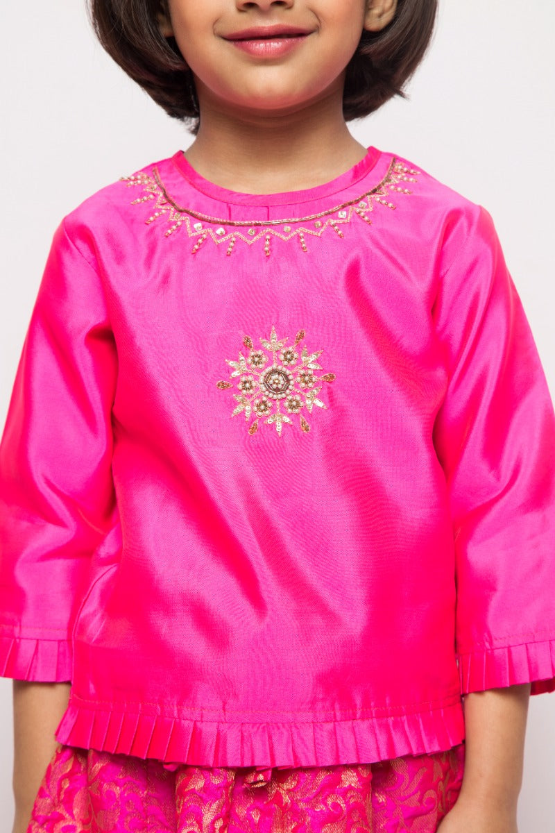 Lehenga-Top-Duppata-3 Pcs Set