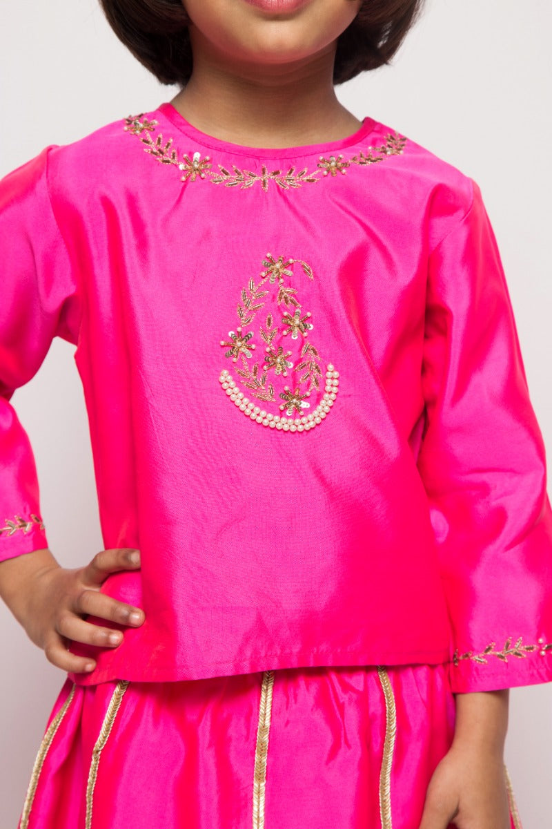 Lehenga-Top-Duppata-3 Pcs Set