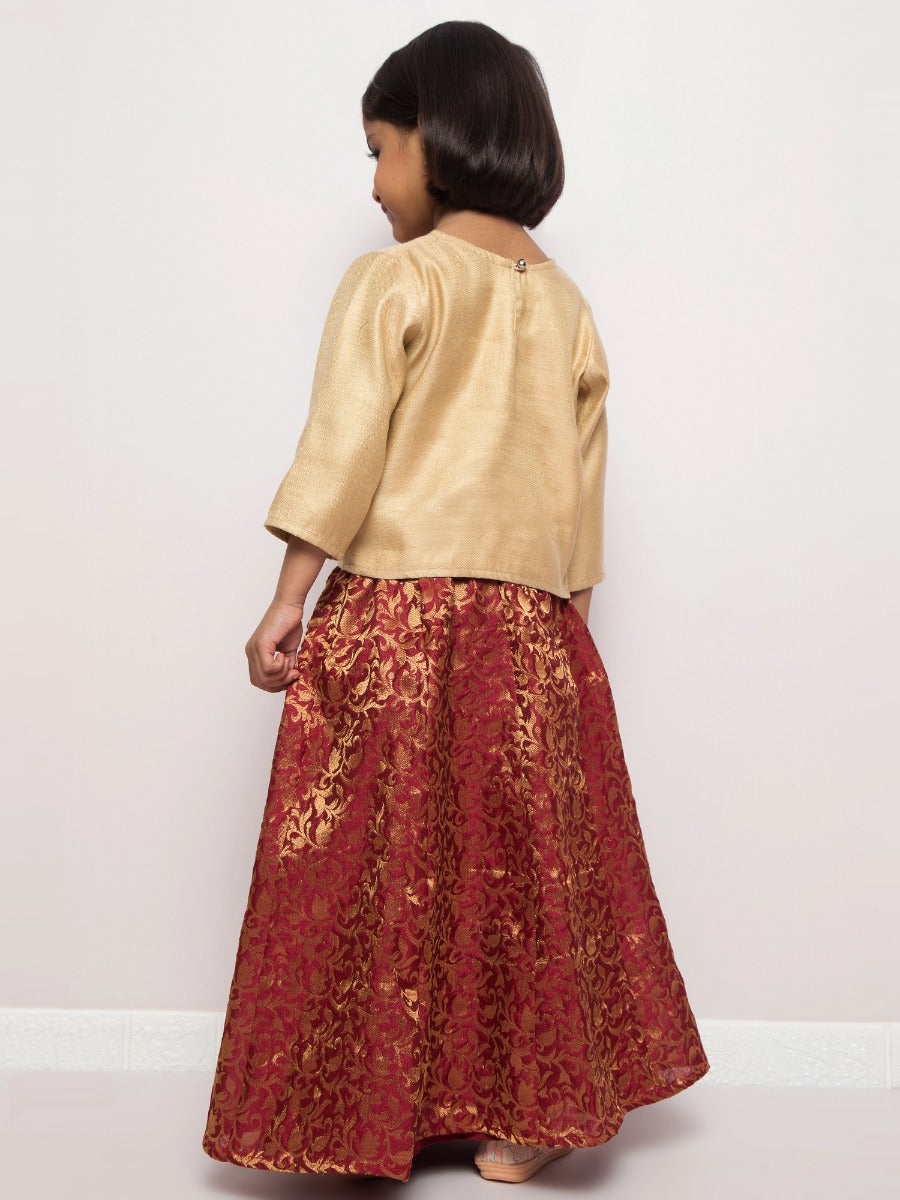 Lehenga-Top-Duppata-3 Pcs Set