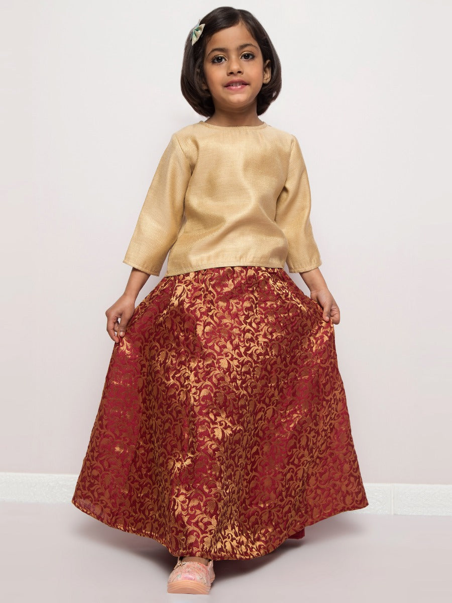 Lehenga-Top-Duppata-3 Pcs Set