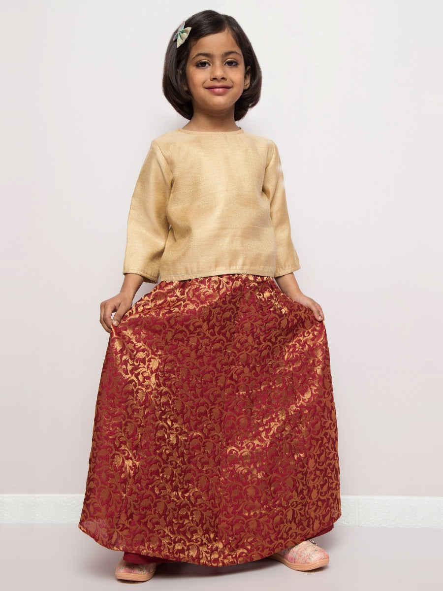 Lehenga-Top-Duppata-3 Pcs Set
