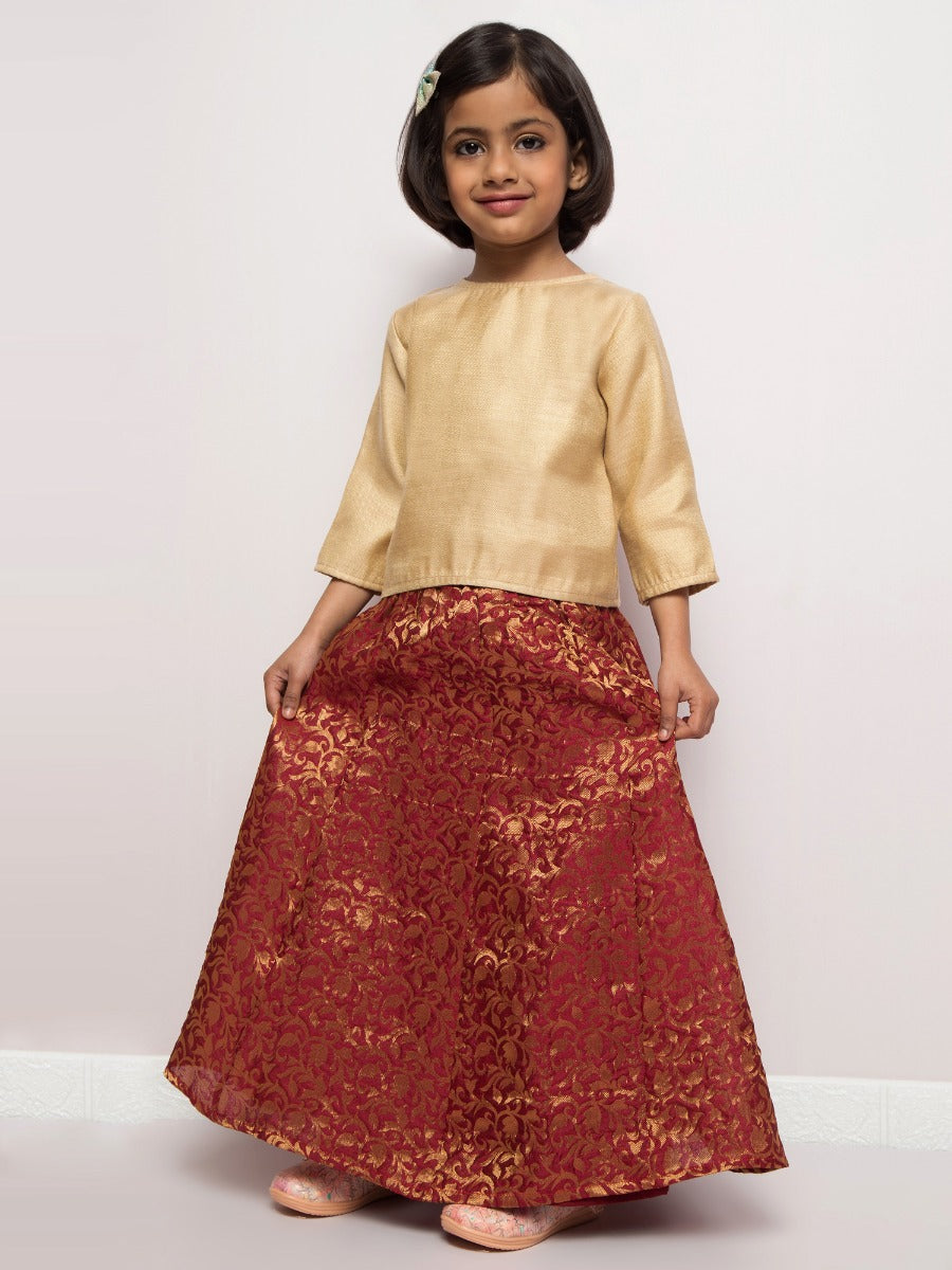 Lehenga-Top-Duppata-3 Pcs Set