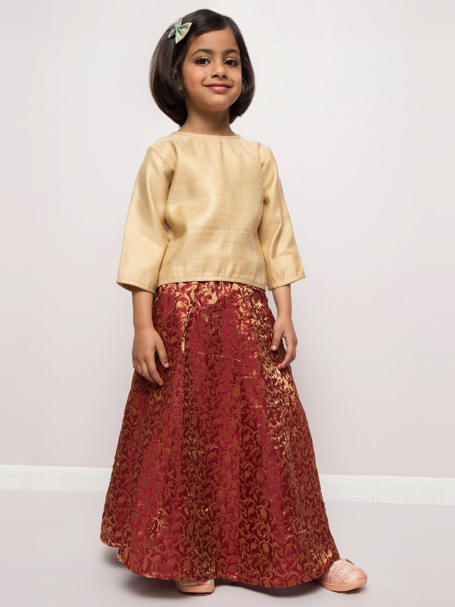 Lehenga-Top-Duppata-3 Pcs Set