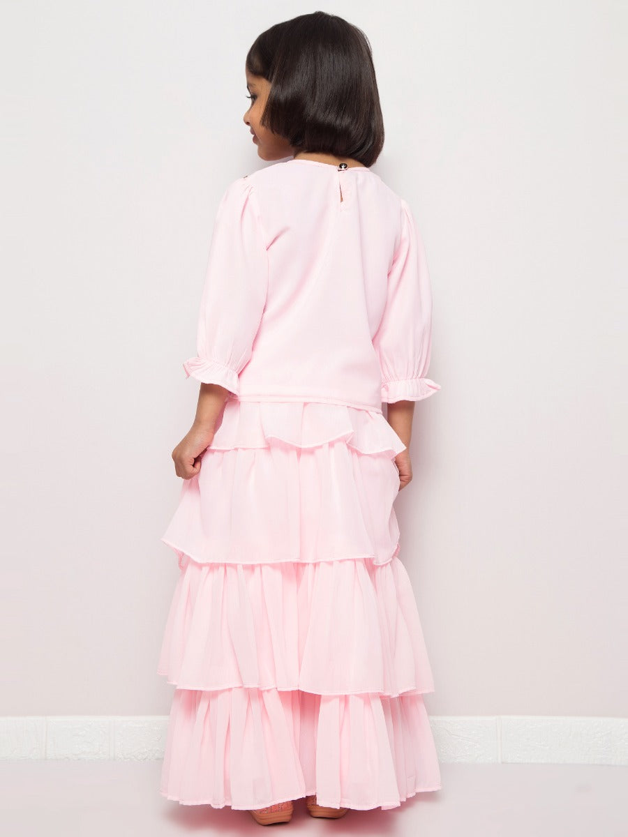 Skirt-Top-Duppata-3 Pcs Set
