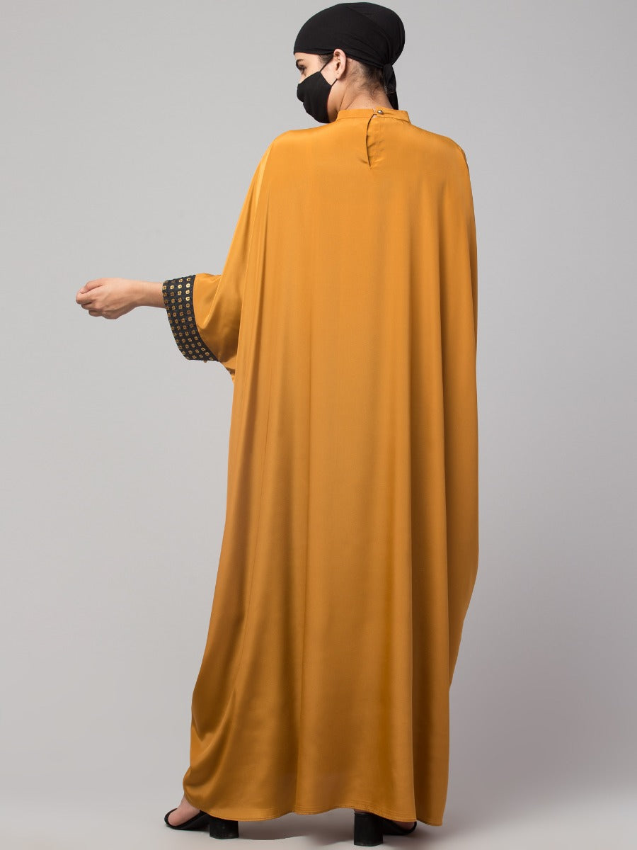 Designer kaftan Dress With Sequin Work.