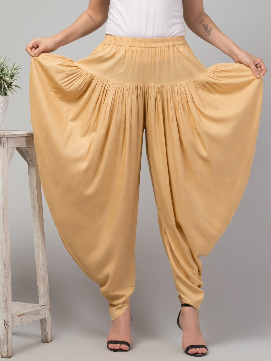 Comfortable Rayon Dhoti Pants: The Versatile Slip-On Harem Style
