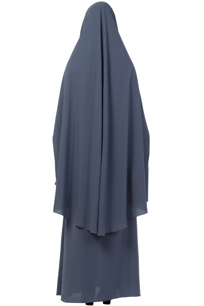 Two Piece - Jilbab Set In Premium Kashibo Fabric