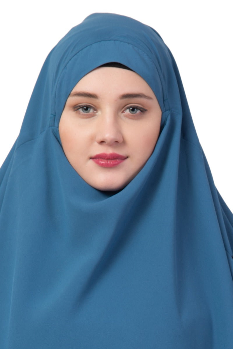 Two Piece - Jilbab Set In Premium Kashibo Fabric