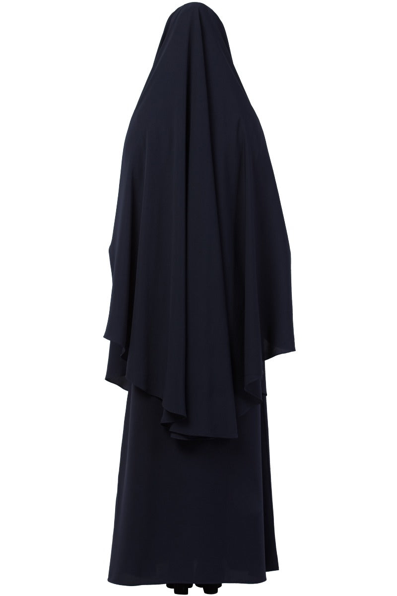 Two Piece - Jilbab Set In Premium Kashibo Fabric