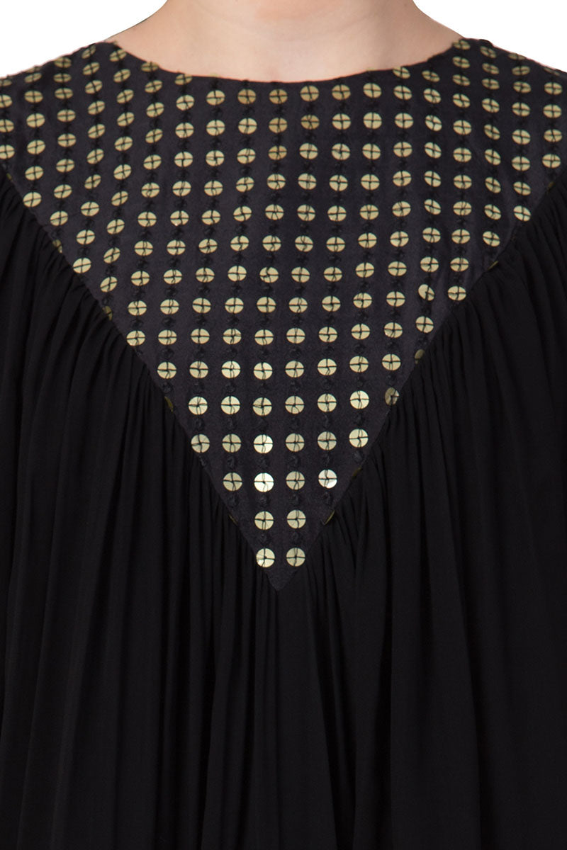 Mushkiya-Dual Layer Designer Dress With Free Matching Stole-Not An Abaya