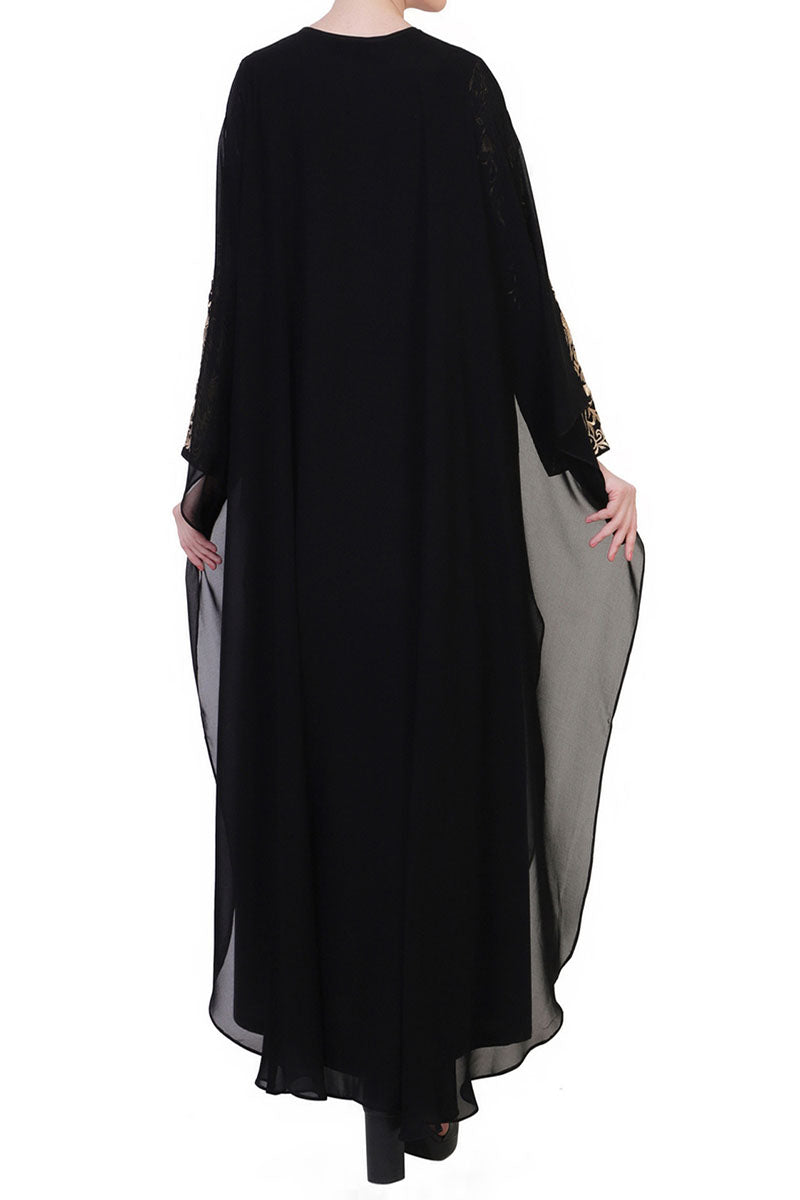 Mushkiya-Occasion Wear Dress In Abaya Fit-Not An Abaya.