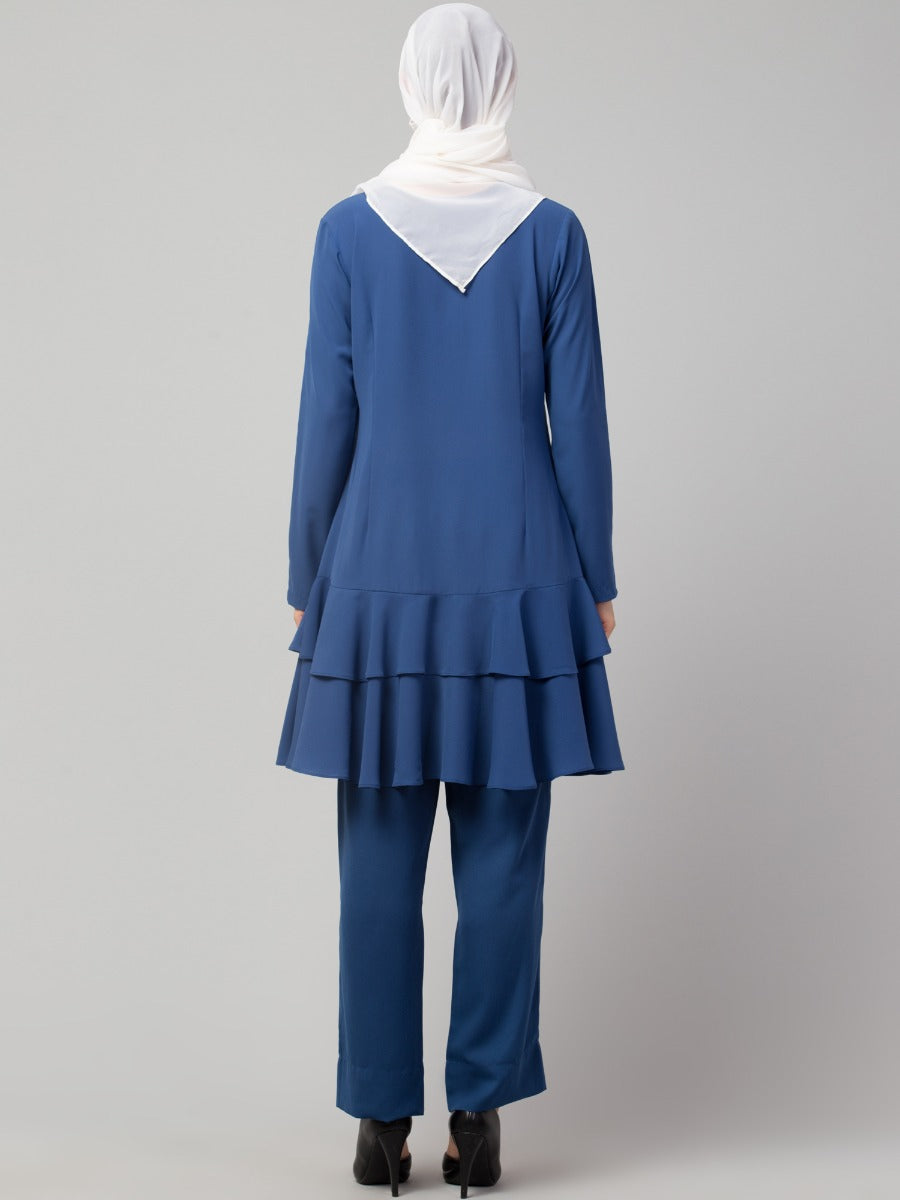 Stylish Tunic With Trouser & A Belt