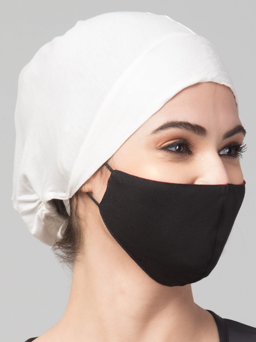 Under Hijab Cap With Drawstring