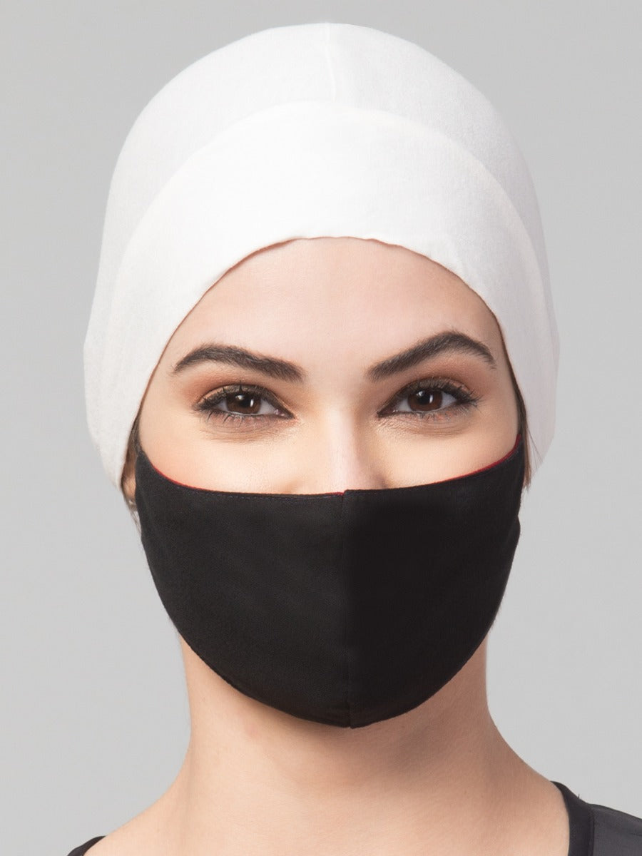 Under Hijab Cap With Drawstring