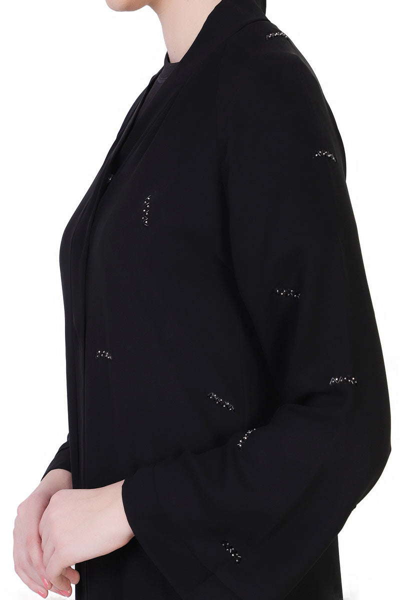 Mushkiya-Open Dress With Hand Embellishment