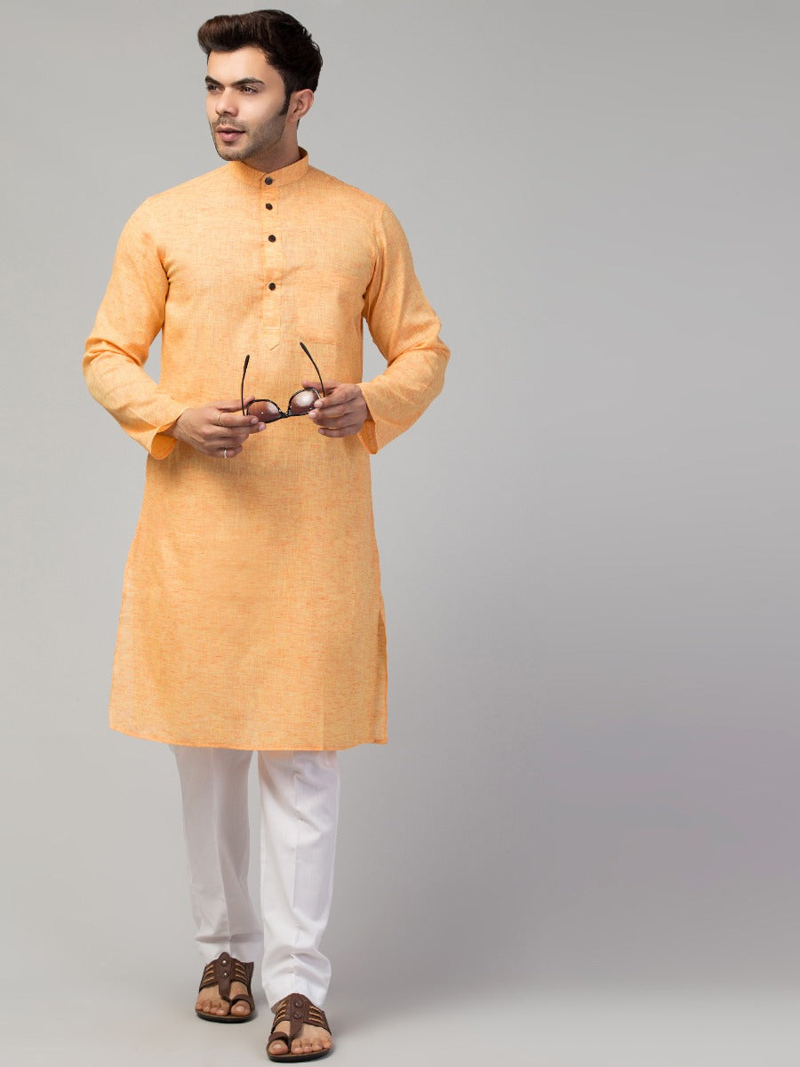 Stylish Yet Elegant Kurta For Men In Pure Cotton Fabric