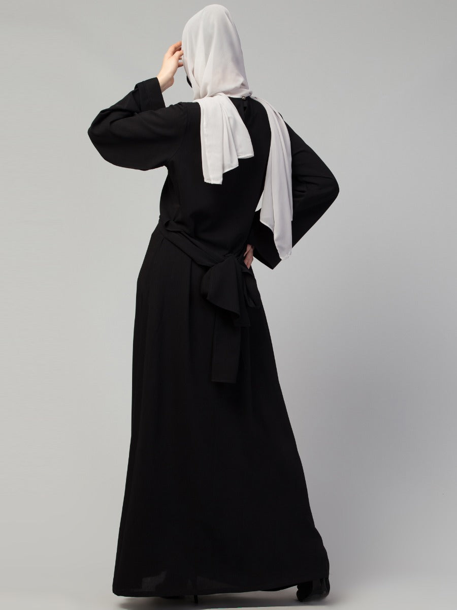 Abaya With Extra Panels To Style Differently