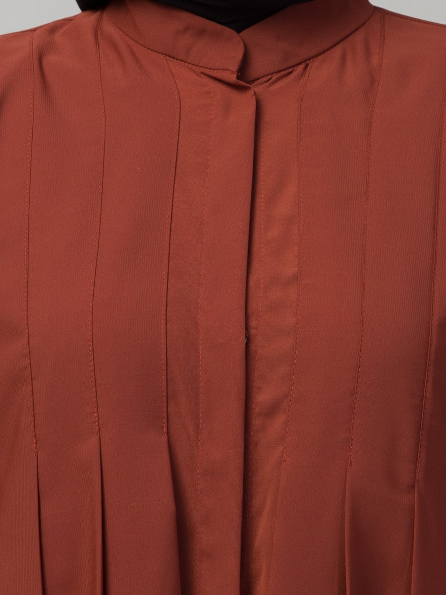 Fornt Open Abaya With Extra Layer