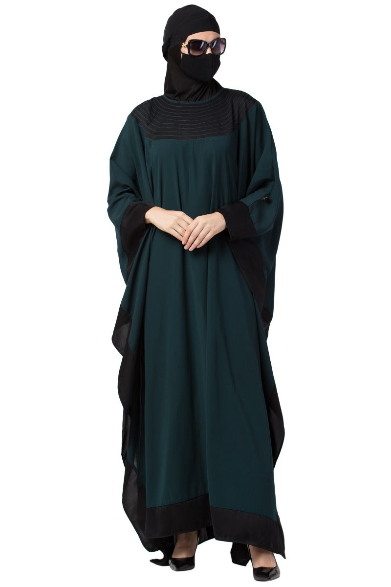 Mushkiya-Elegant Kaftan In Dual Color