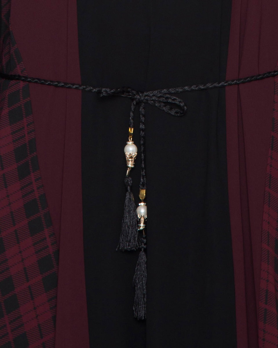 Trendy and Stylish Kaftan with Belt-Not An Abaya