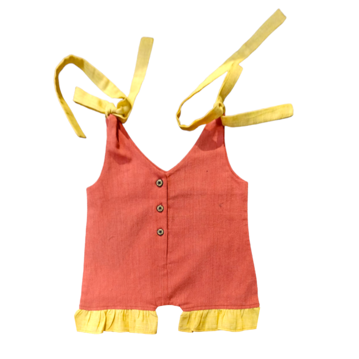 Versatile Cuteness: Dungaree Cum Romper for Stylish Little Ones