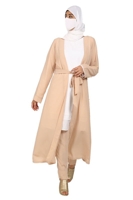 Three Pieces Set- Tunic With Trouser & Shrug