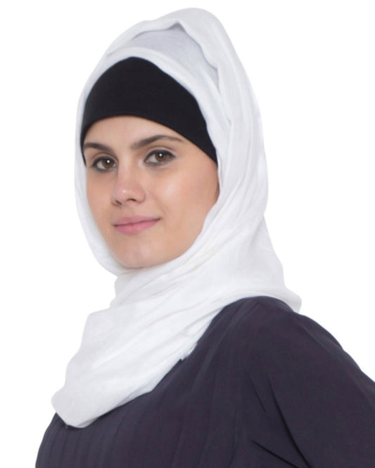 Hijab-Viscose-White