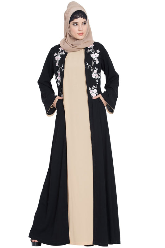 Dubai Style Abaya-Two Pieces Set